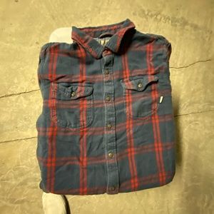 Vans Shirts - Vans blue/red flannel Vans Shirts - Vans blue/red flannel
